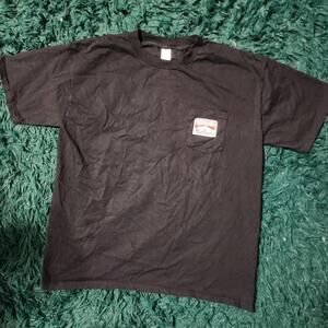 Vintage Marlboro Coyote Bluff Black Pocket Tee 90s USA Made XL 24x29